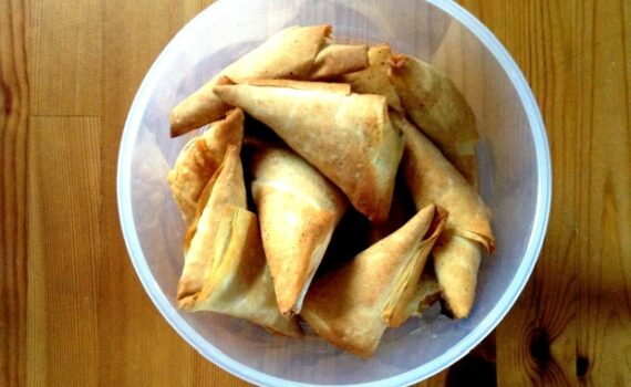 Meatless Monday Spinach And Feta Filo Parcels