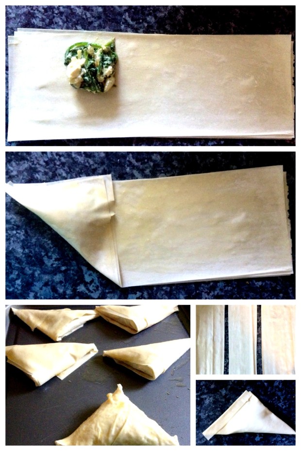 Meatless Monday Spinach And Feta Filo Parcels