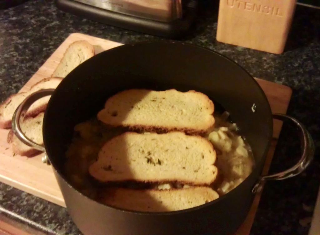 Cauliflower and Stilton Soup